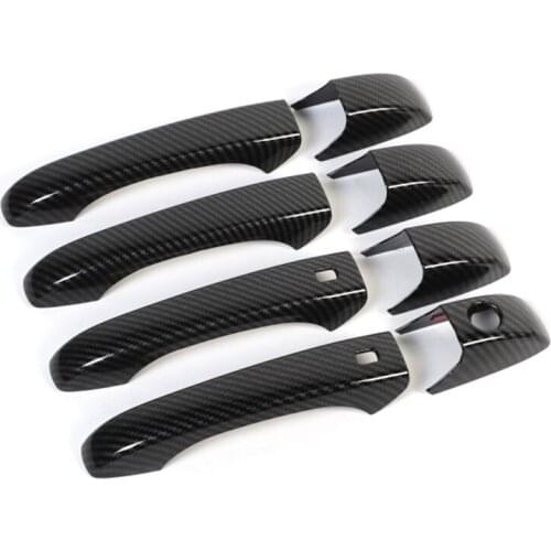 Car Exterior Door Handles Trim Cover ABS for Chrysler 300C 2010-2020