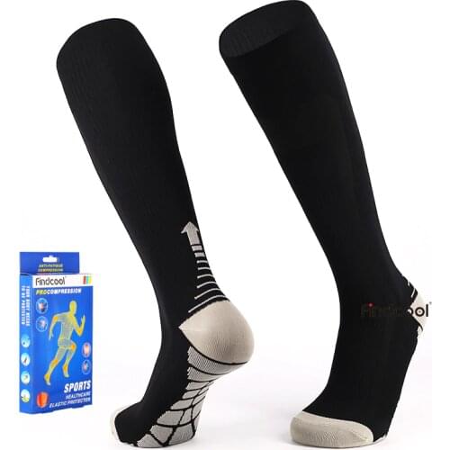 Man Compression Socks Comfortable Relief Soft Miracle Leg Support Stretch Breathable Socks 8811E