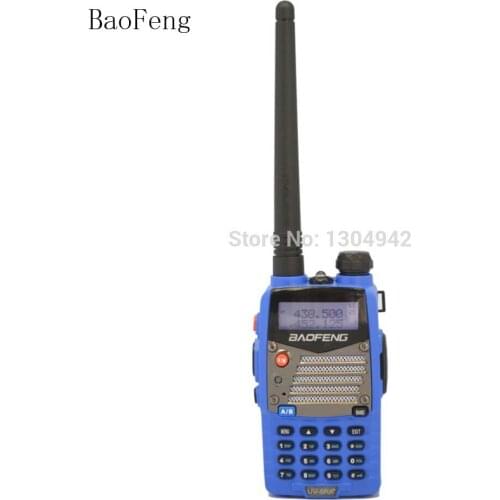 New BAOFENG UV-5RA+ Plus Blue Walkie Talkie 136-174MHz&400-520 MHz Two Way Radio With Free Shipping+Free Earpiece Telecom Parts