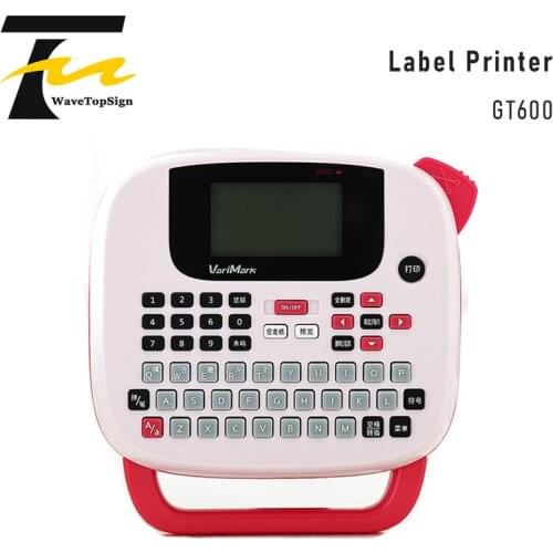 Label Machine Small Portable Handheld Home Label Printer GT600 Self-adhesive Office Supplies Classification Label Printer
