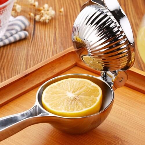 Zinc Alloy Lemon Orange Lime Squeezer Juicer Hand Press Kitchen Tool Supplies Dishwashing Water