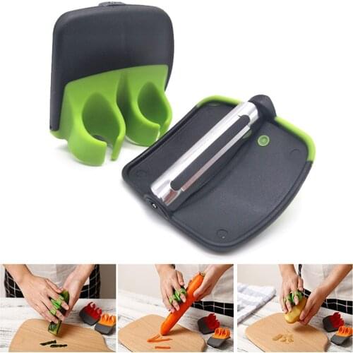 Creative Fruit Peeler Double Finger Blade Slicer Grater Vegetable Parer Cutter Cucumber Potato Tomato Zester Kitchen Tools