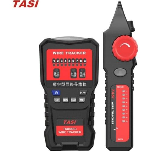 High Quality TA8866C RJ11 RJ45 8P 6P Telephone Wire Tracker Network Cable Tester Detector Line Finder