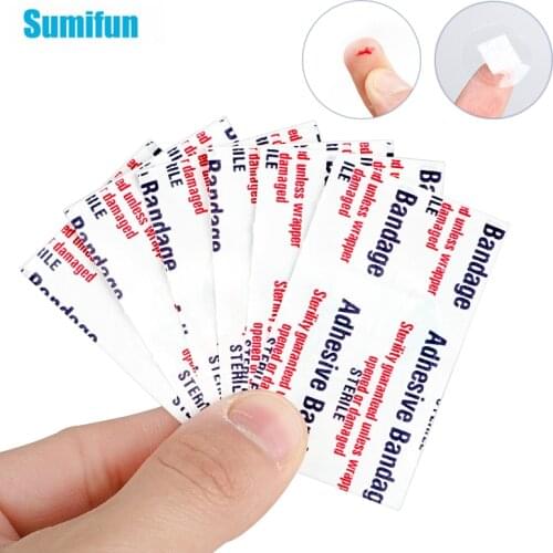 30/50/100Pcs Round Band Aid First Aid Bandage Waterproof Breathable Hemostasis Cushion Adhesive Wound Dressing Emergency Plaster
