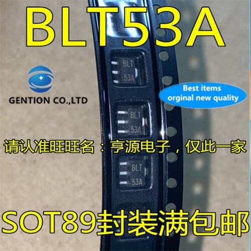 5Pcs BLT53 BLT53A SOT-89 Special power amplifier chip for data transmission in Pau band in stock 100% new and original