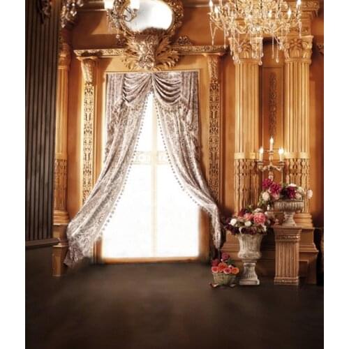 5x7ft Classic Living Room Flowers Photography Backdrops Photo Props Studio Background