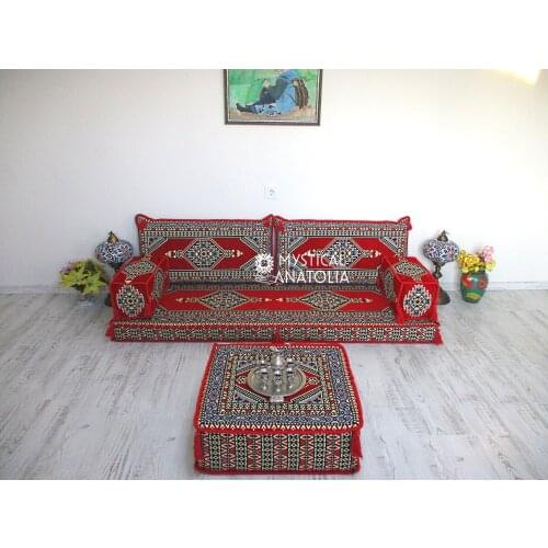 Arabic Floor Seating / Arabic Floor Sofa / Arabic Majlis / Arabic Couches / Oriental Seating / Benc Cushions / Arabic Jalsa