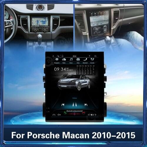 Car Radio Android 2din Multimedia Player For Porsche Macan 2010 - 2015 Car GPS navigation Autoradio stereo Vertical screen