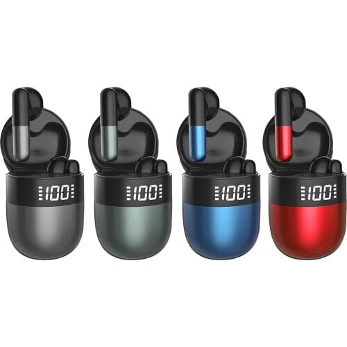 J28 TWS Wireless Headphones LED Power Display 5.0 Bluetooth Earphone Sports Earbuds Waterproof Headset For Xiaomi Huawei Apple