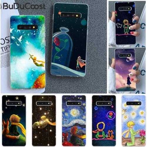 Cartoons Little Prince Phone Cases for Samsung GALAXY S10Plus E(lite) S7 S7edge S8 S8Plus S9 S9Plus S10
