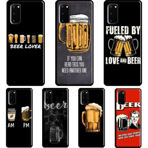 Drike Beer Case For Samsung Galaxy S8 S9 S10 Plus S20 FE S21 Ultra Note 20 Note 10 Plus Soft Cover