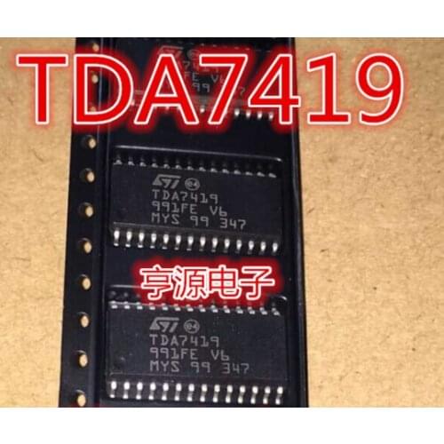 10pcs TDA7419 TDA7419TR SOP28 car IC audio power amplifier chip transponder genuine