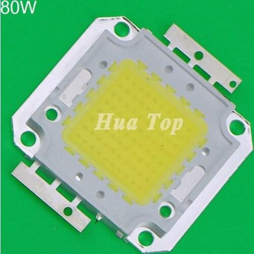 1Pcs High quality 80W Integrated Chip lamp Epistar LED Outlight Christmas Lampadas Energy saving cold white warm white 80 watt