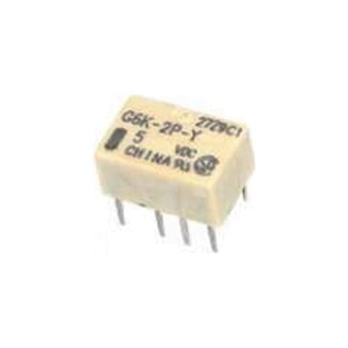 HOT NEW 5V relay G6K-2P-Y-5VDC G6K 2P Y 5VDC G6K2PY5VDC DC5V 5VDC 5V Inline 8PIN