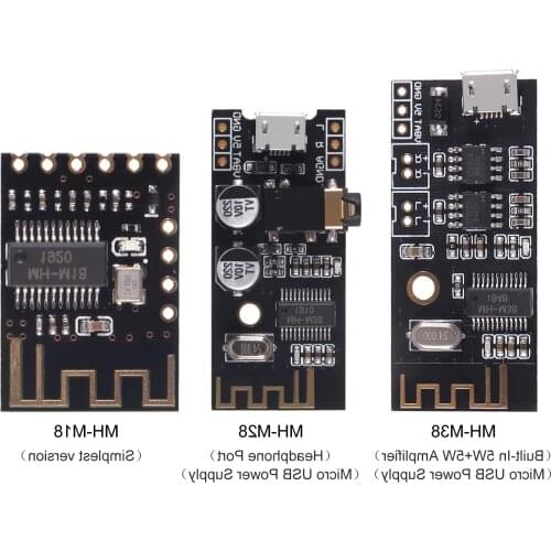 Module MP3 Decoder Board Audio HIFI Stereo Bluetooth MH-MX8 Fidelity Hole Lautsprecher Receiver DIY Kit M18 M28 M38 1 PC