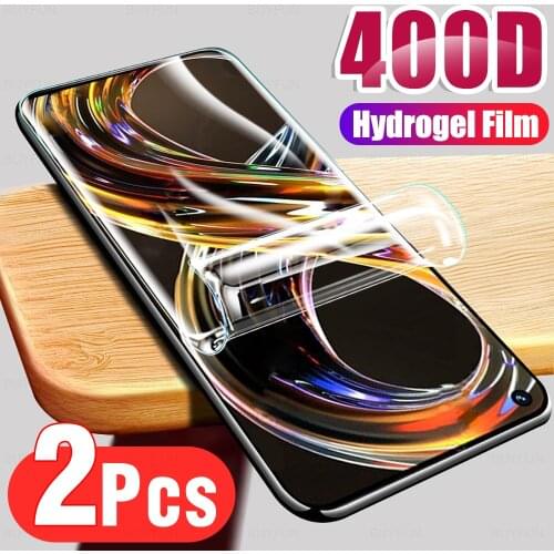2Pcs HD Full Cover Soft Hydrogel Film For OPPO Realme 8i Screen Protection For Realmy Realmi 6.59 inch 2021 Protector Not Glass