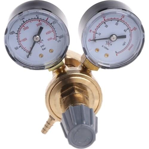 Very Durable Argon CO2 Gauges Pressure Reducer Mig Flow Meter Control Valve Welding Regulator