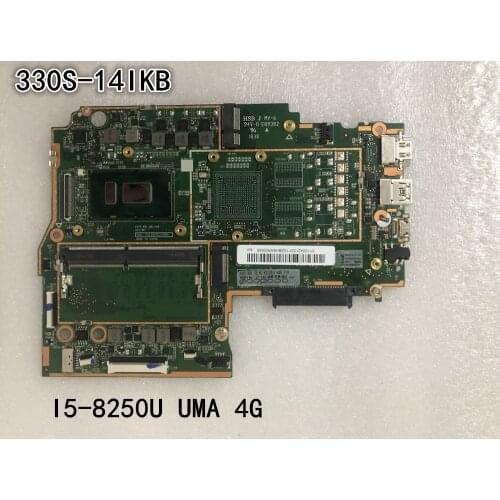 Original laptop Lenovo Ideapad 330S-14IKB Motherboard CPU I5-8250U UMA 4G FRU 5B20R07553 5B20S69494