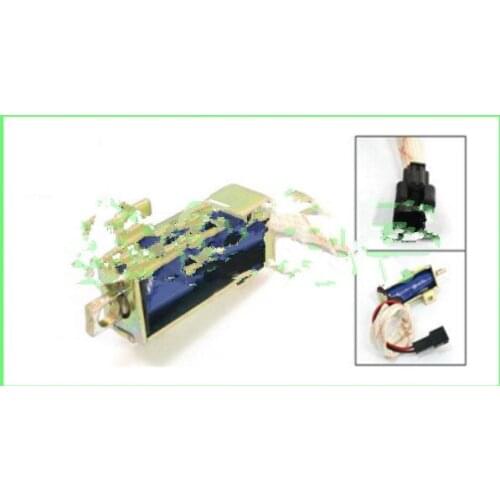Pull type DC frame type solenoid lock HIO-0437L-12V08 pull type solenoid control cabinet DC 12V 1.5A 18W