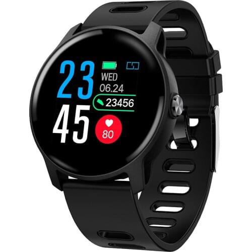 SENBONO S08 Smart Watch 1.3 inch IP68 Waterproof Bluetooth 4.0 Stopwatch Fitness Pedometer Heart Rate Smartwatch for iOS Android