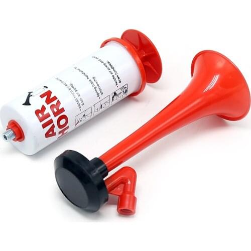 Super Horn Hand Pump Air Horn Cheerleading Soccer Ball Sports Fans Horn Plastic Trumpet with Gas Pump