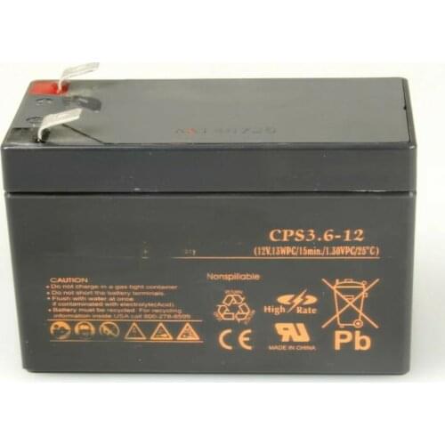 Free shipping 12V 3.6Ah lead acid battery storage battery vrla rechargeable battery