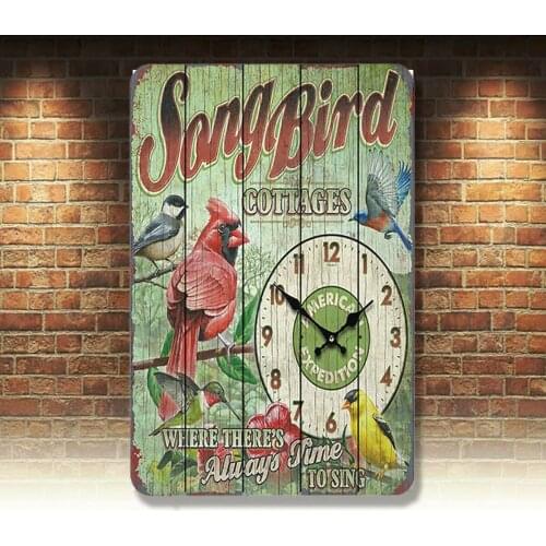 Animal Vintage Retro Metal Tin Signs Wall Plaques Bar Club Pub Plates Home Decor