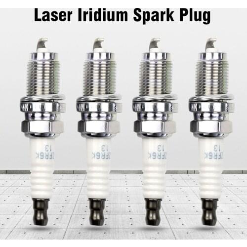 4-6pcs IZFR6K13 6774 Laser Iridium Spark Plug fit for Honda City Civic Accord Jazz Fit CR-V fit for Acura MDX RSX 9807B56A7W