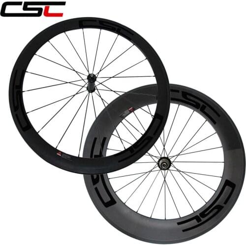 700C Ceramic Bearing Powerway R36 straight pull 25mm Wide 50mm front 88 rear Clincher Wheelset Carbon Road Bicycles wheels