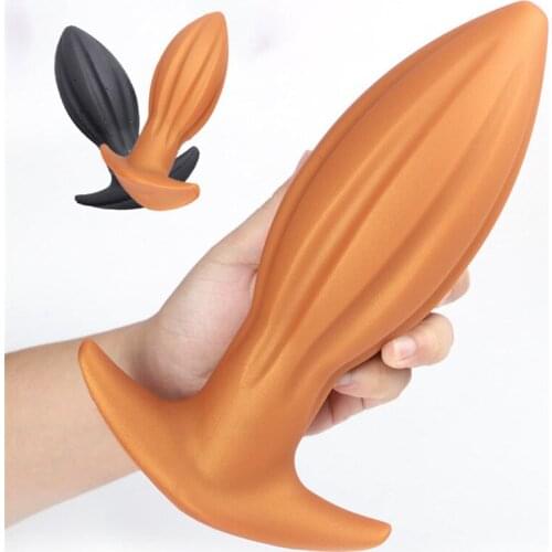 Huge Silicone Anal Plugs adult Erotic toy Big Butt Plug Anus Vagina Expansion balls Sex Toys for Men Women Anal bead Sex Product