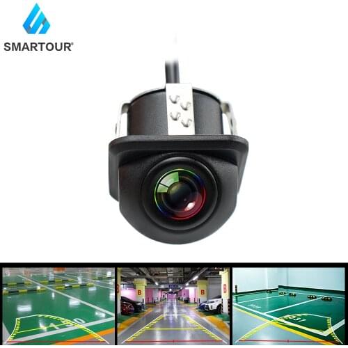 Smartour Car Rear View Reverse Parking Camera With Dynamic Guide Line Aid HD Universal Track Reverse Camera