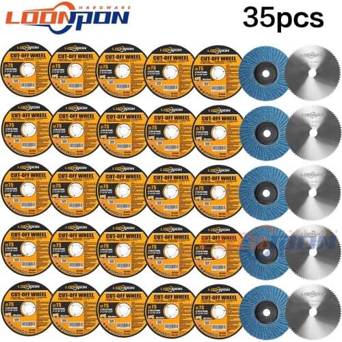 75mm Cutting Disc Flap Disc HSS saw blade Diamond saw blade polish saw blade for Angle Grinder Bore Diameter 10mm