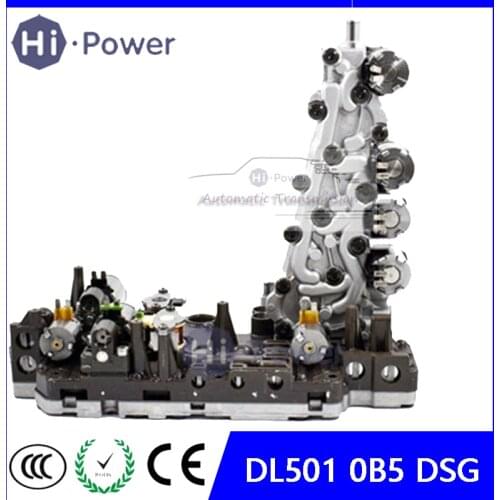 DL501 0B5 DSG 7-Speed Automatic Transmission Shift Valve Solenoid Body Case OEM for Audi Q5 A4 A5 A6 A7 Refurbished