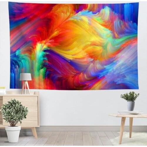 Creative Art Background Wall Tapestry Home Decorations Wall Hanging Forest Tapestries Home Birthday Party Decoration 140x250cm