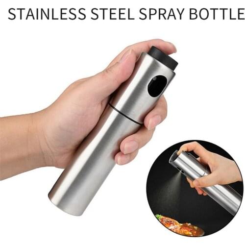 Kitchen BBQ Olive Oil Spray Bottle 100ml Baking Oil Vinegar Spray Bottles Water Pump Gravy Boats Grill BBQ Sprayer Kitchen Tools