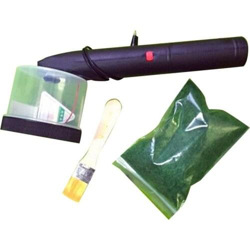 Micro Static Grass Applicator Construction Sand Table Model Tool DIY Mini Electrostatic Grass Planter Crafts Flocking Machine