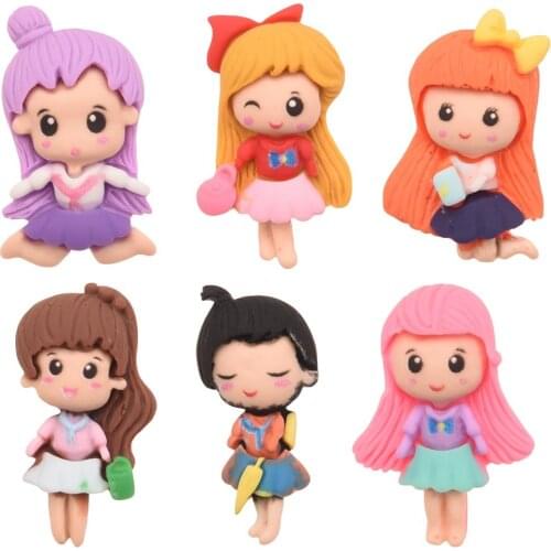 30PCS 1inch Cute Resin Girls Hair Accessories for Toddler Kids Hair Bows Center Fashion Accessories for DIY Hairclip Barrettes