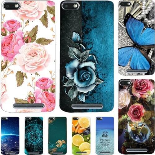 Fashion Flower Case For Wiko Lenny 3 Max Lenny 2 5 Jerry Max Cover Soft Silicone Cat Printing Capa Back Coque