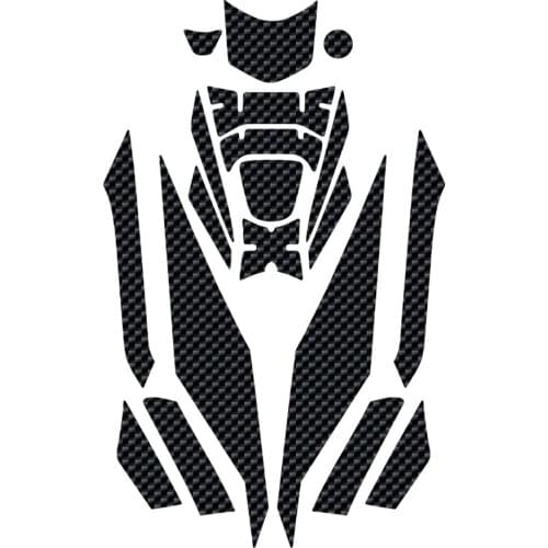 Kodaskin Carbon Fiber Motorcycle Body Sticker Tank Cap Protection Sticker For Honda pcx150 PCX 150 2018-2019