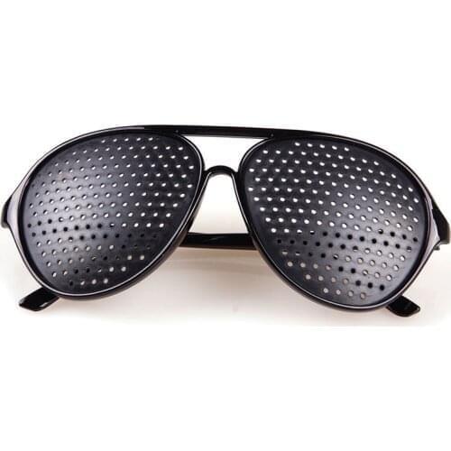 Eye Care Pin Hole Glasses Vision Improve Eyewear Eyesight Eyes Exercise Vision Care Wearable Corrective Glasses Improver