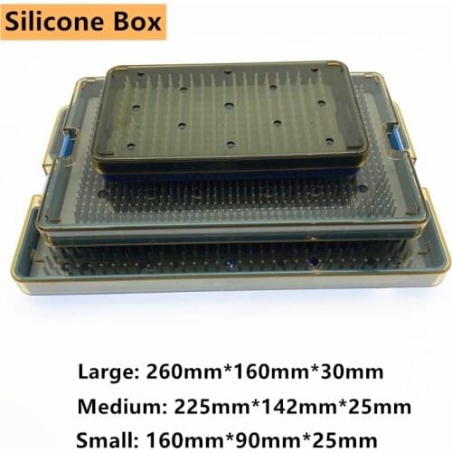 Orthopedic Sterilization tray case box Ophthalmic Dental Surgical Instruments Disinfection Box