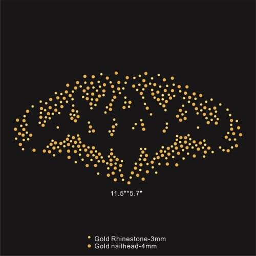 2pc/lot Fire flame appliques transfers design iron on transfer patches hot fix rhinestone transfer motifs fixing rhinestones