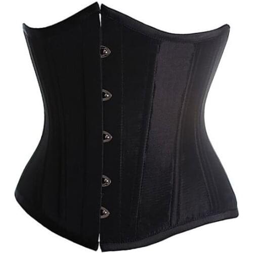 Waist Trainer Discount Underbust Tight Lacing Waist Training Corset S-6XL Womens Binders And Shapers Slimming Underwear