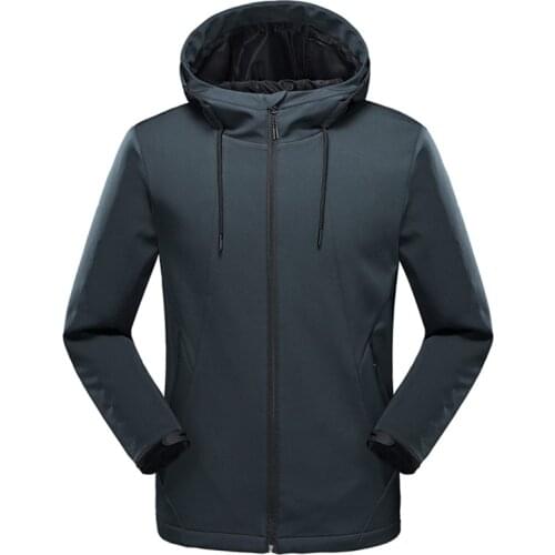 Spring Autumn Outdoor Soft shell Windbreaker Jacket Men Waterproof Thermal Hiking Climbing Sports Fleece Breathable Jacket Women