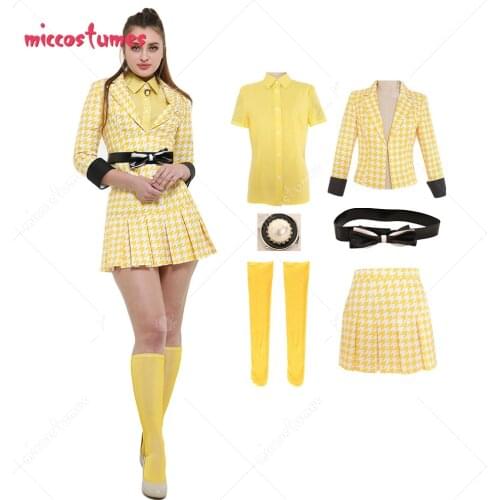 Womens Heather McNamara Cosplay Costume School Uniform Costume Fullset for Women halloween costumes