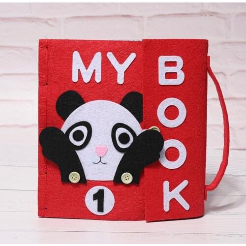 My First Book Quiet Baby Early Book Special Gift For Kid Felt DIY Books Handmade Special Gift For Kid Felt DIY Package