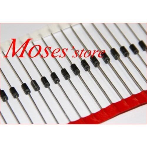 1N4002 100V 1A 100% Original New Axial Lead Silicon Rectifier Diodes 5000pcs