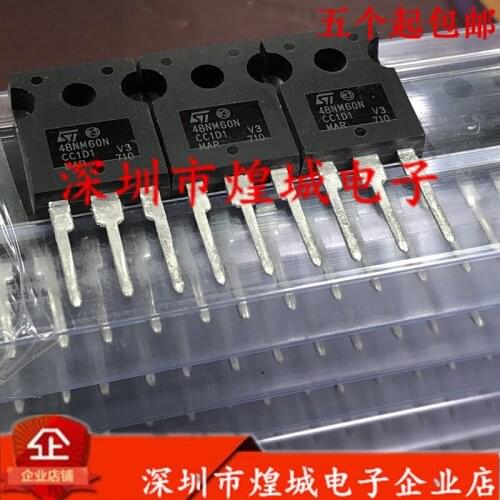 2PCS 48NM60N STW48NM60N TO-247 650V 44A
