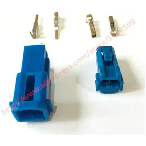 5 Set 2 Pin Female Male Audio Socket Tweeter Plug Auto Automotive Instrument Station Connector 174463-1 For Mazda CX5