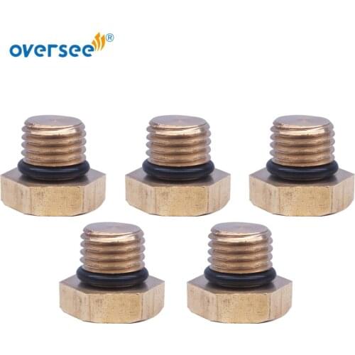 6H1-43829 Plug Reservoir With O-ring 93210-09165 For Yamaha Outboard Motor Power Tilt Trim 75-90HP